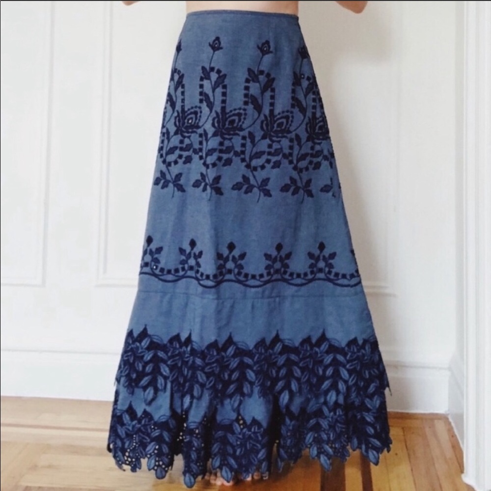 NWT Christian Lacroix maxi skirt size 4